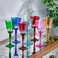 Chiara Alessi Turkuaz Cam Kadeh 270 ml - 2