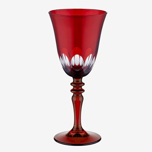 Chiara Alessi Kırmızı Cam Kadeh 270 ml