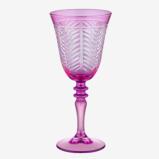 Chiara Alessi Lanza Pembe Cam Kadeh 270 ml