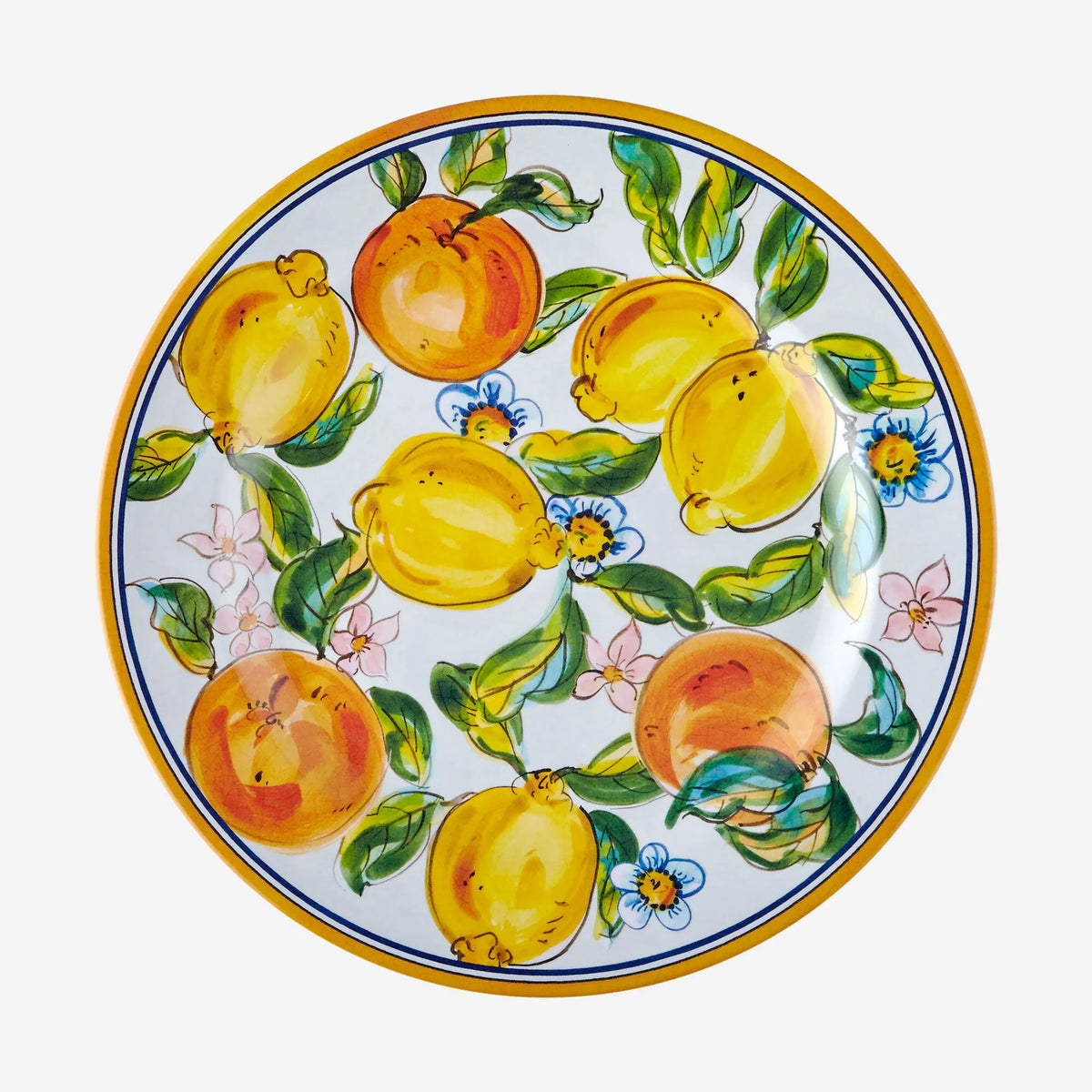 Chiara Alessi Beyaz Melamin Yemek Tabağı 28 Cm