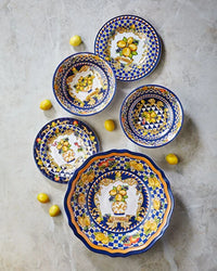 Chiara Alessi Mavi Melamin Servis Kasesi 35 cm - 3
