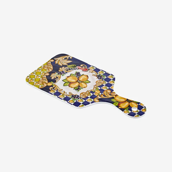 Chiara Alessi Capri Mavi Melamin Sunum Tahtası 25 cm