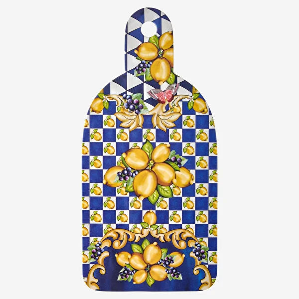 Chiara Alessi Capri Mavi Melamin Sunum Tahtası - 34 cm