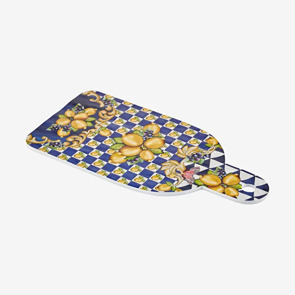 Chiara Alessi Capri Mavi Melamin Sunum Tahtası - 34 cm
