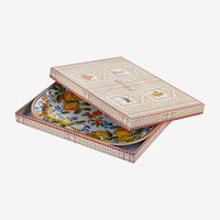 Mavi Melamin Servis Tabağı 44 Cm Capri Collection by Chiara Alessi