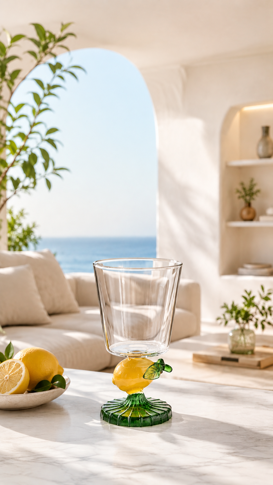 Chiara Alessi Lemoncello Şeffaf Borosilikat Cam Kadeh CABCK049LI