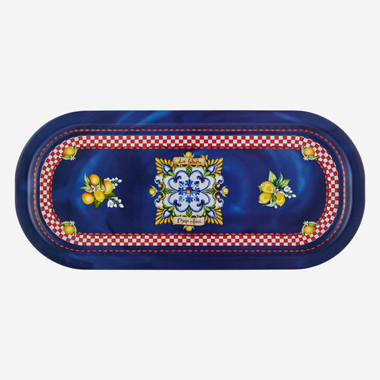 Chiara Alessi Kaşıklık 24 Cm ve 37 cm Oval Tepsi