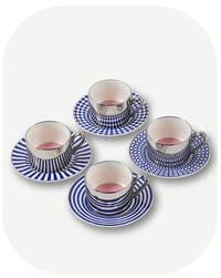 Aunty Tea Cups Set 4 - 4