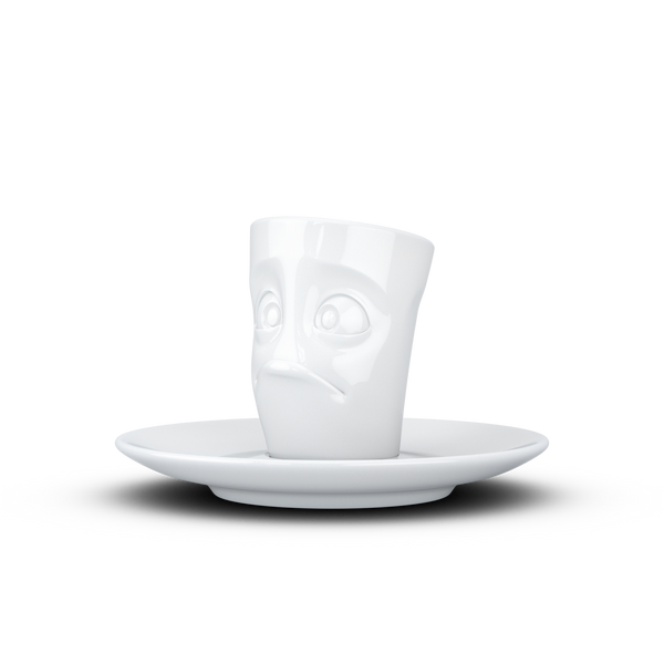 Baffled- beyaz kahve fincanı, 80 ml