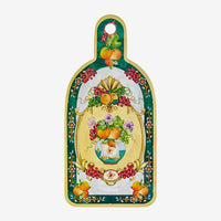 Yeşil Melamin Sunum Tahtası 34 Cm Carpe Diem Collection by Chiara Alessi