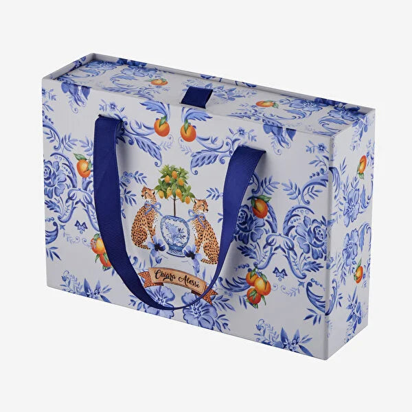Chiara Alessi La Tigre Mavi Porselen Kahve Fincan Seti 100 ml CAPART2ECBO2