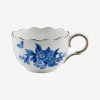 Mavi Porselen Kahve Fincan Seti 100 ml Primavera Collection by Chiara Alessi