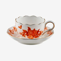 Turuncu Porselen Kahve Fincan Seti 100 ml Primavera Collection by Chiara Alessi
