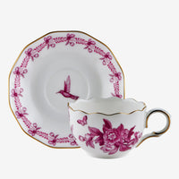 Pembe Porselen Kahve Fincan Seti 100 ml Primavera Collection by Chiara Alessi