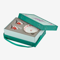 Kırmızı Porselen Kahve Fincan Seti 100 ml Primavera Collection by Chiara Alessi