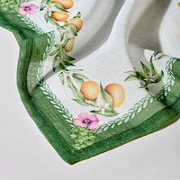 Chiara Alessi Carpe Diem Yeşil Polyester Amerikan Servis 35X50 Cm