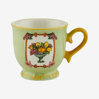 Yeşil Stoneware Kahve Fincan Seti 90 Ml Il Sogno Collection by Chiara Alessi