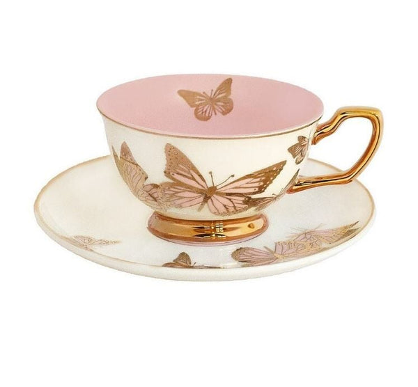 Chrysalis Çay Fincanı ve Tabağı