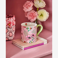 Cath Kidston Poppy Pembe Stoneware Kupa 275 ml