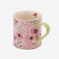 Cath Kidston Poppy Pembe Stoneware Kupa 275 ml
