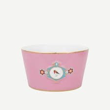 Pembe Porselen Kase 15 Cm Love Birds Collection by Pip Studio
