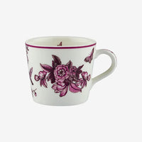Pembe Porselen Kahve Fincan Seti 120 Ml Primavera Collection by Chiara Alessi