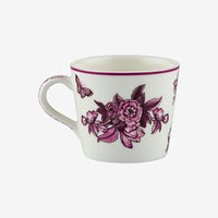 Pembe Porselen Kahve Fincan Seti 120 Ml Primavera Collection by Chiara Alessi