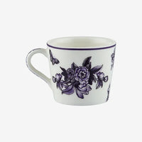 Mor Porselen Kahve Fincan Seti 120 Ml Primavera Collection by Chiara Alessi