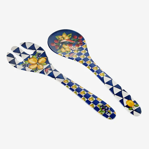 Chiara Alessi Mavi Melamin Servis Seti 28 cm