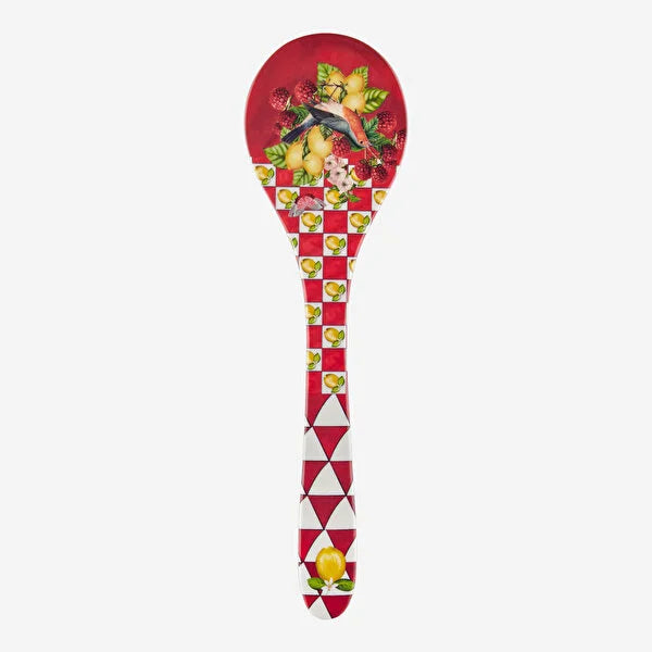Kırmızı Melamin Servis Seti 28 Cm Capri Collection by Chiara Alessi