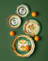 Chiara Alessi Carpe Diem Sarı Melamin Yemek Tabağı 28 cm - 3