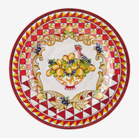 Kırmızı Melamin Yemek Tabağı 28 Cm Capri Collection by Chiara Alessi