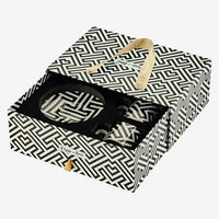Siyah Porselen Kahve Fincan Seti 90 ml Ravello Collection by Chiara Alessi
