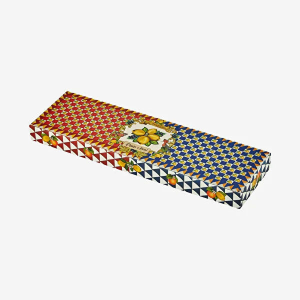 Kırmızı Melamin Servis Seti 28 Cm Capri Collection by Chiara Alessi