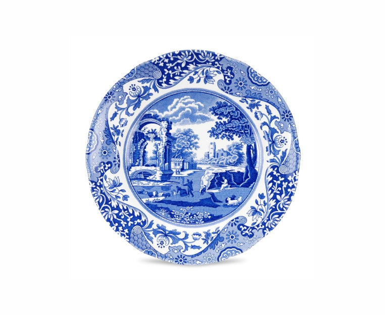 Spode Blue Italian 4lü Yemek Tabağı Seti 23 cm