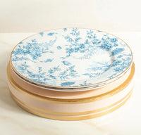 Sideplate - French Toile Set of 2