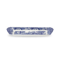 Spode Blue Italian 23 cm Porselen Dikdörtgen Tepsi
