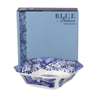 Spode Blue Italian 24 cm Kare Salata Servis Kasesi