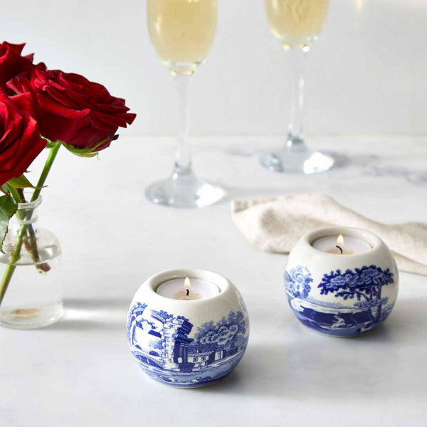 Spode Blue Italian 2'li Mumluk Seti