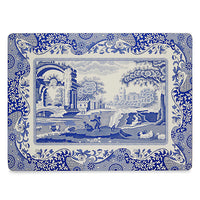 Spode Blue Italian 4'lü Büyük Boy Amerikan Servis Seti 40x30 cm