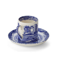 Spode Blue Italian Kahve Fincanı ve Tabağı - 90 ml (Tek)