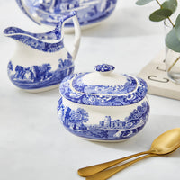 Spode Blue Italian Kapaklı Şekerlik 250 ml