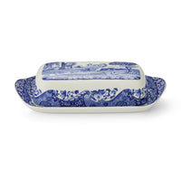 Spode Blue Italian Porselen Tereyağlık