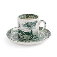 Spode Heritage 4lü Green Espresso Fincanı & Tabağı Seti 90 ml