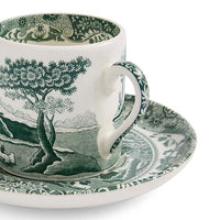 Spode Heritage 4lü Green Espresso Fincanı & Tabağı Seti 90 ml