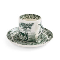 Spode Heritage 4lü Green Espresso Fincanı & Tabağı Seti 90 ml