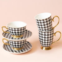 Teacup Houndstooth - 4