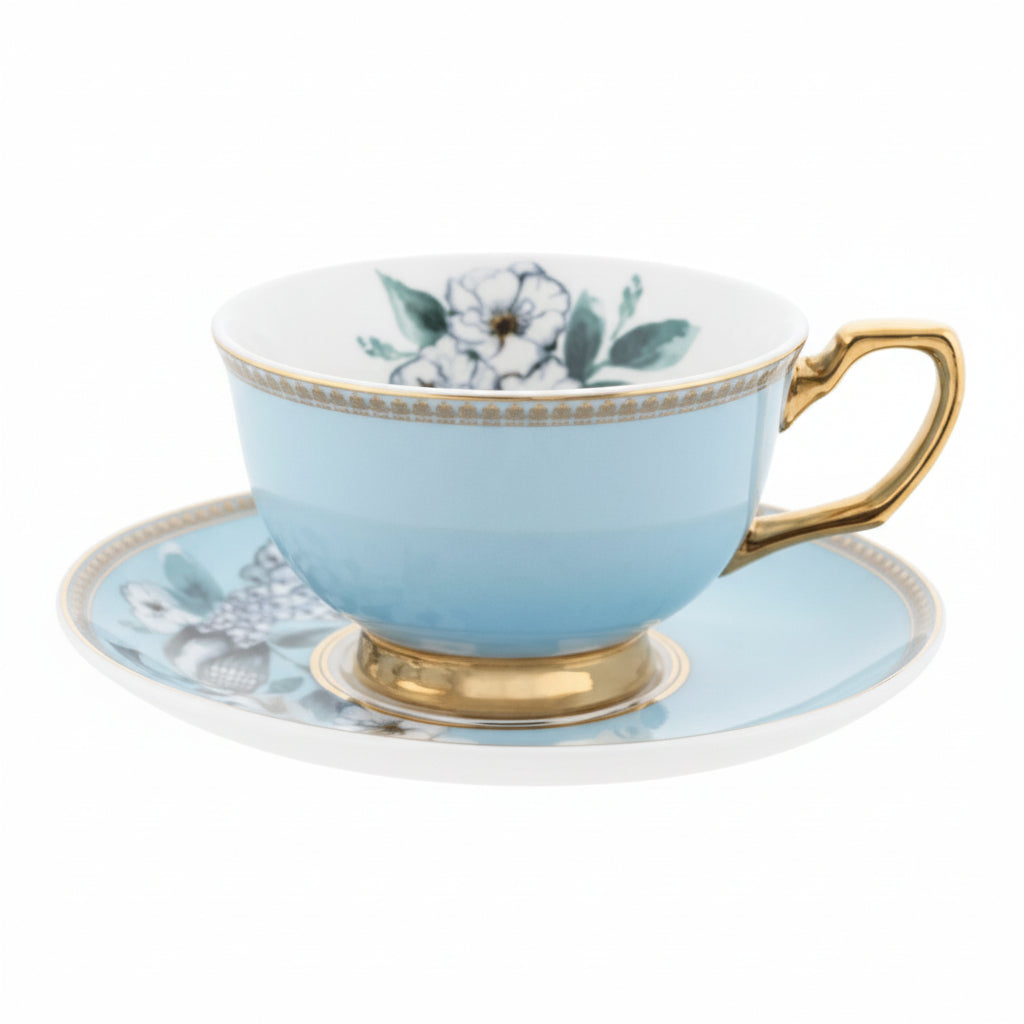 Teacup Peacock Garden