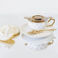 Teacup Polka Gold - 2