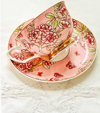 Teacup & Saucer Enchanted Butterfly - 3